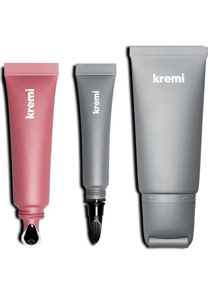 Kremi Lıp Vıtamın Balm & Total Lıp Care & Serum In Moısturızer 3'lü Bakım Seti · Peptit Seramid Içerikli Dudak Balm + Onarıcı Peeling Etkili Dudak Maskesi + Hyalüronik Asit Serum Nemlendirici