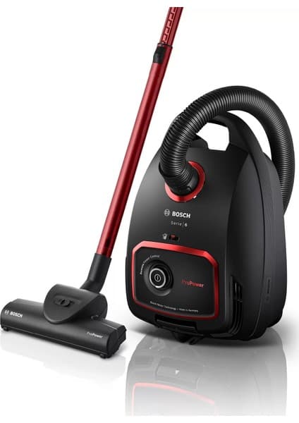 Bosch BGL6POW1 ProPower 850 W Toz Torbalı Süpürge Uzaktan Kumanda ile Kolay Temizlik