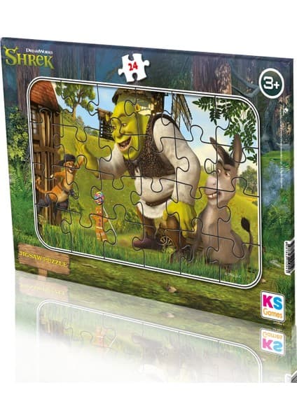 KS Games Shrek Frame Puzzle 24 Parça Model-2