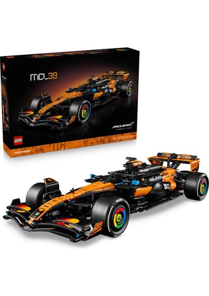 LEGO Technic™ Mclaren MCL39 F1® Araba 42228 - Yetişkinler Için 2025 Model Araba Içeren Yaratıcı Model Yapım Seti (1675 Parça)