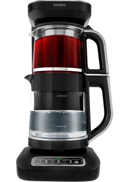 Karaca Robotea Pro Connect 4 In 1 Konuşan Cam Çay Makinesi Silver