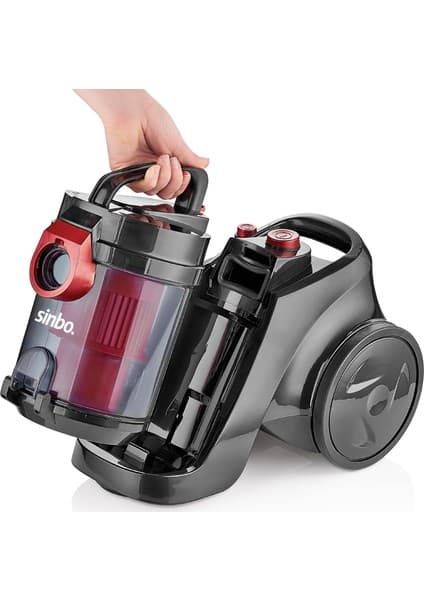 Sinbo SVC-8601 Toz Torbasız Cyclonic Elektrikli Süpürge 3.5 L Kapasite ile Güçlü Temizlik