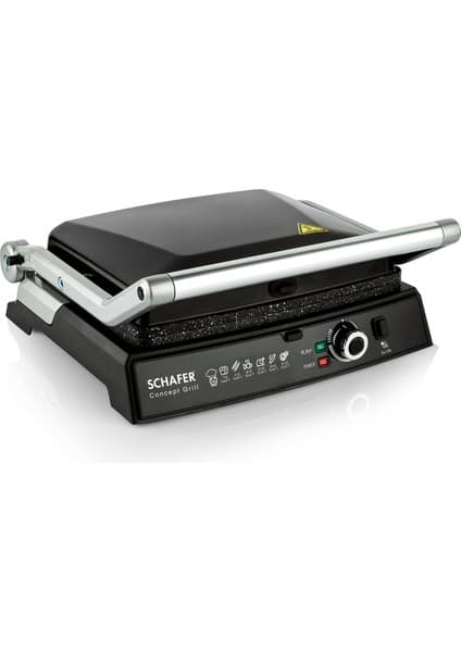 Schafer Concept Grill Tost Makinesi-Siyah