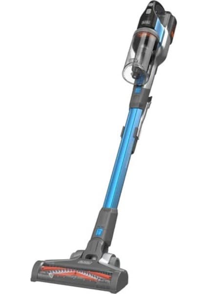 Black & Decker 36V Kablosuz Dikey Süpürge Buz Mavisi Toz Haznesi 0.75 L Güçlü Emiş Teknolojisi BHFEV362D-QW