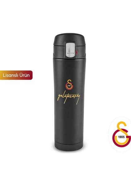 Karaca x Galatasaray Lisanslı Çelik Sızdırmaz Termos Kutulu 450 ml