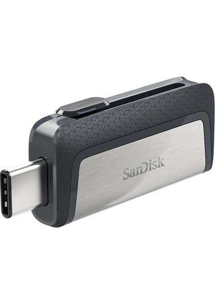 Sandisk Ultra® Dual Drive USB Type-CTM 256GB Flash Drive 150 MB/s Okuma Hızı ve Şifre Koruma