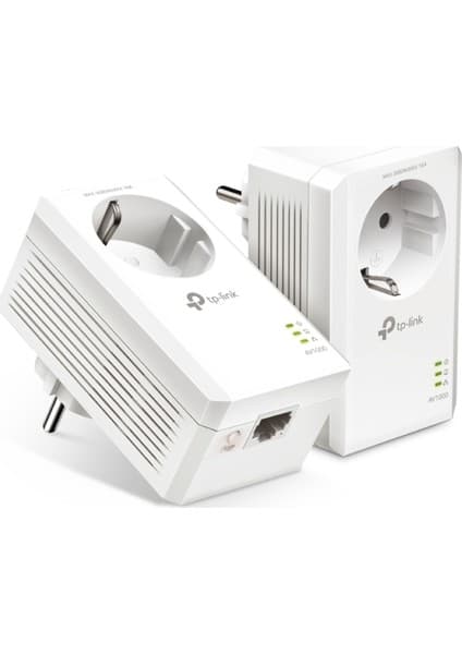 TP-Link TL-PA7017P 1000 Mbps Gigabit Priz Girişli Powerline Adaptör Kesintisiz Bağlantı Sağlar