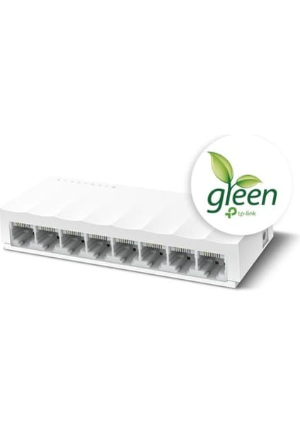 TP-Link LS1008 8 Port 10-100 Mbps Switch Plastik Kasa