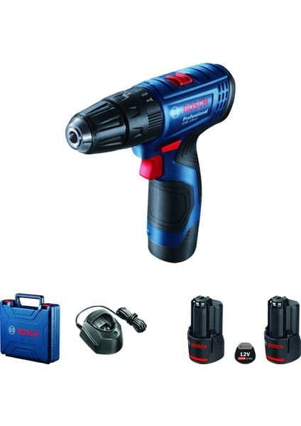 Bosch Gsb 120-Li 2AH Darbeli Akülü Delme Vidalama - 06019G8100