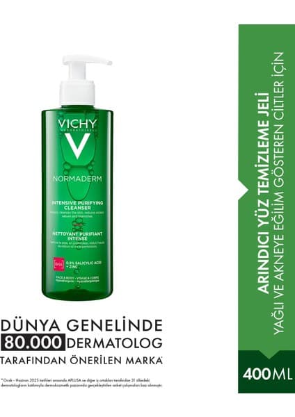 Vichy Normaderm Phytosolution Jel 400 ml K8702