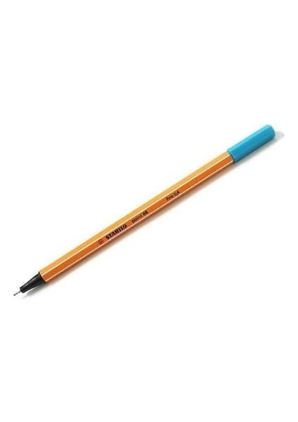 Stabilo Gliss Keçeli Kalem Point 88 Turkuaz Mavi 88/51 1 Adet Açık Kahve Renk Seçeneği