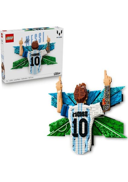 LEGO ® Editions Lionel Messi – Kutlama 43018 - 14 Yaş ve Üzeri Çocuklar için Sürprizler İçeren Oyuncak Yapım Seti (1427 Parça)
