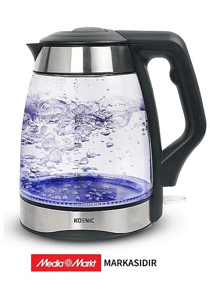 Koenic Koenıc Kwk 181826 Tr 2200W Cam Su Isıtıcısı & Kettle
