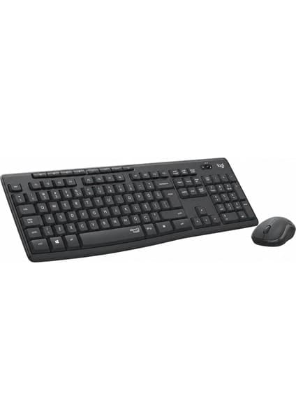 Logitech MK295 Q Tr Siyah Kablosuz Klavye Mouse Set