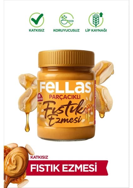 Fellas Ballı Fıstık Ezmesi (300 g)