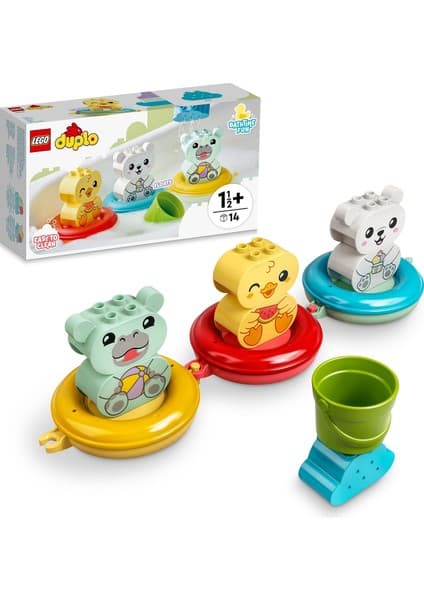 LEGO ® DUPLO® Banyo Zamanı Eğlencesi: Yüzen Hayvan Treni 10965 - 1½ Yaş & Üzeri Çocuklar için Eğitici Oyuncak Yapım Seti (14 Parça)