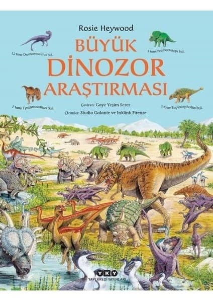 Yapı Kredi Yayınları Yapı Kredi Büyük Dinazor Araştırması - Rosie Heywood