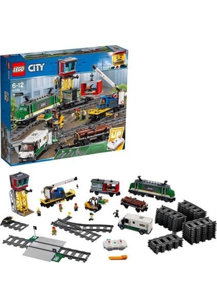 LEGO ® City Kargo Treni 60198 - 6 Yaş & Üzeri Çocuklar için Yaratıcı Oyuncak Yapım Seti (1226 Parça)
