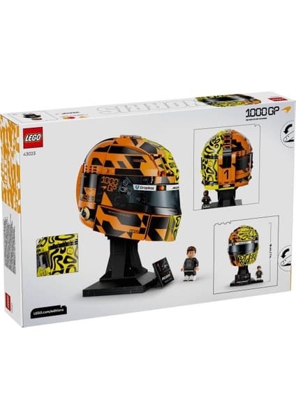 LEGO 43023 Editions McLaren Mastercard Lando Norris Kaskı 793 Parça Hediyelik Tipi Koleksiyonluk