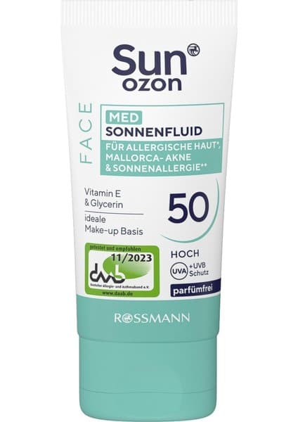 Sun Ozon Sunozon Med Yüz Güneş Kremi Spf 50 50 ml