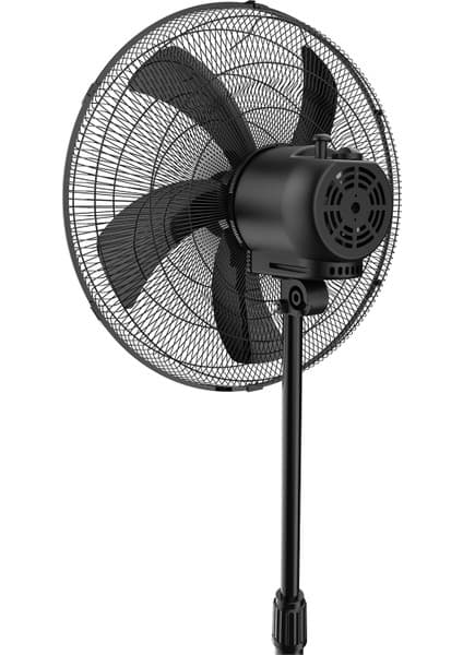 Kumtel KTF-355 Çapraz Ayaklı Vantilatör - Siyah - 50 Watt