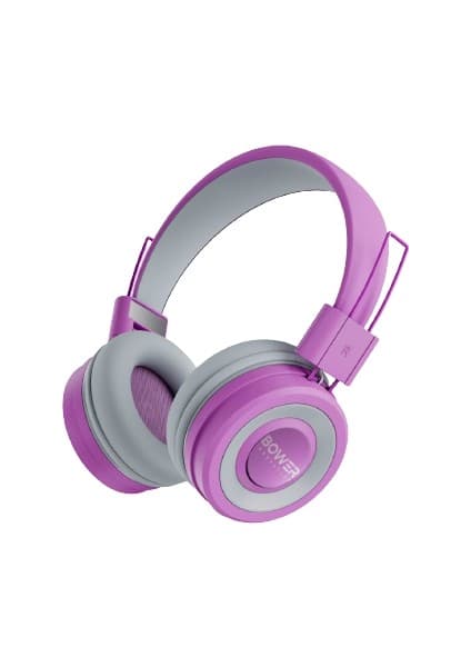Bower Pure Kulak Üstü Bluetooth Kulaklık 5.0 Lila Renkli Stereo Müzik Dinleme Özelliği