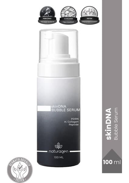 Naturagen Skindna Köpük Serum 100ML | Pdrn, Hidrolize Kolajen ve Peptit | Daha Dolgun ve Pürüzsüz Cilt Görünümü