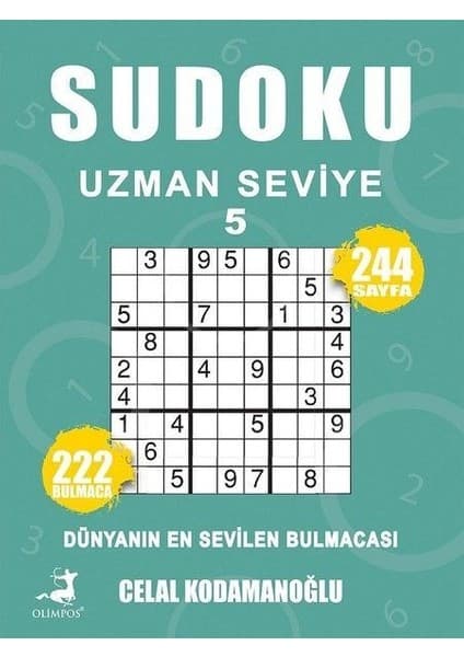 Olimpos Yayınları Sudoku Uzman Seviye 5