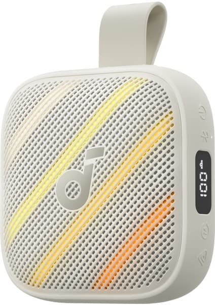 Anker Soundcore Boom Go 3i, Bassup2.0 Teknolojisi, 40 Saat Çalma Süresi, IP68, Powerbank Özelliği, Beyaz - D5103