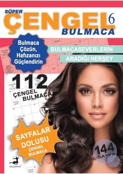 Olimpos Yayınları Süper Çengel Bulmaca 6