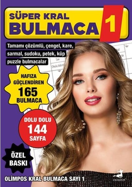 Olimpos Yayınları Kral Bulmaca Sayı 1