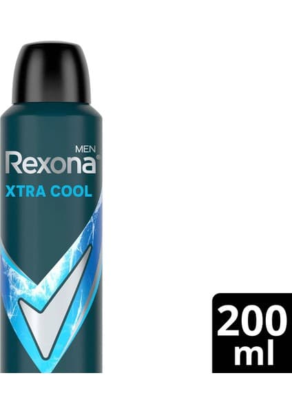 Rexona Men Erkek Sprey Deodorant Xtra Cool 200 ml