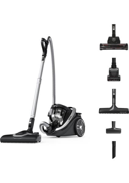 Tefal TW7976 Animal Turbo Brush 500 Watt Sessiz Toz Torbasız Elektrikli Süpürge