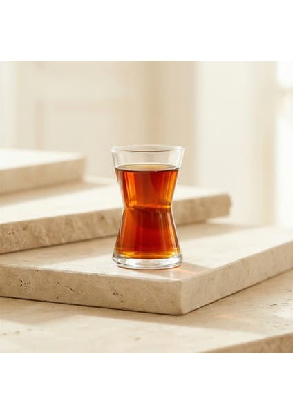 Lav Derin Cam Çay Bardağı 6 Kişilik 140 ml
