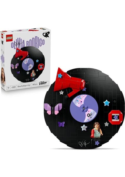 LEGO ® Editions Olivia Rodrigo’nun Plağı 43028 - 10 Yaş ve Üzeri Çocuklar Için Minifigür Içeren Oyuncak Yapım Seti (360 Parça)