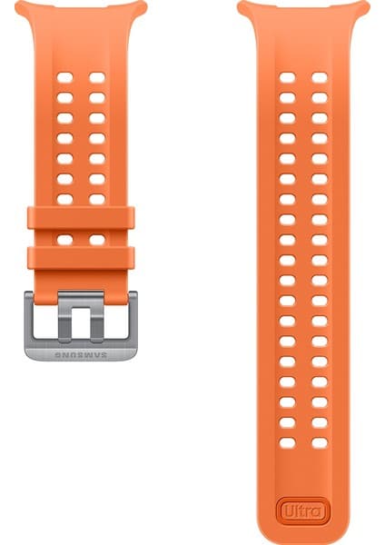 Samsung Galaxy Watch Ultra2 Suya Dayanıklı Spor Kordon - Turuncu
