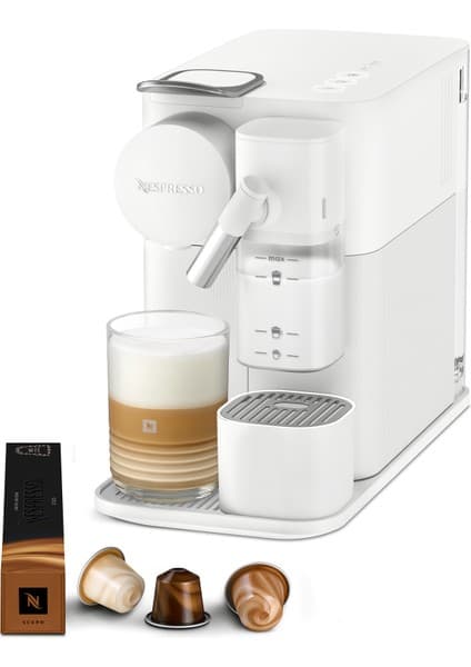 Nespresso F121 Latissima One Süt Çözümlü Kahve Makinesi,Beyaz
