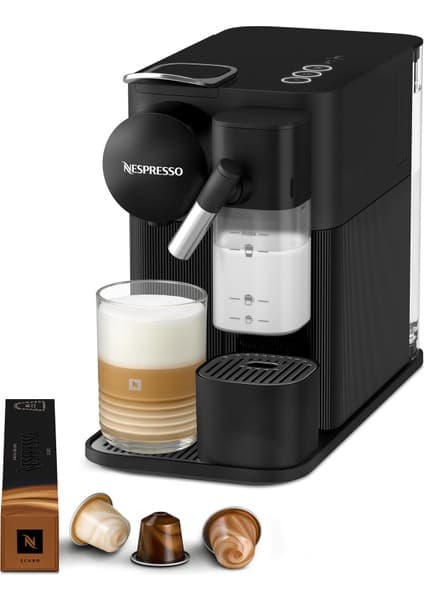 Nespresso F121 Latissima One Süt Çözümlü Kahve Makinesi,Siyah