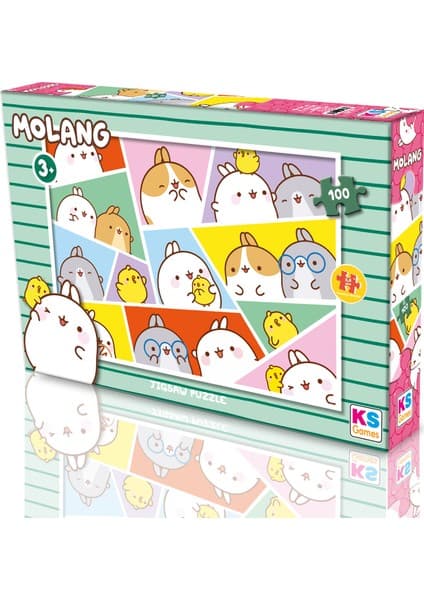 KS Games Molang 100 Parça Puzzle