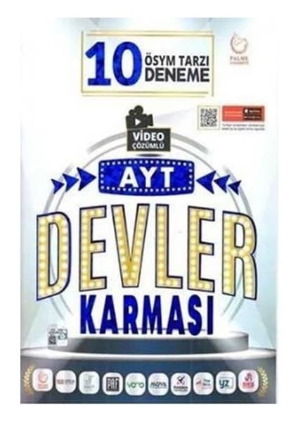 Palme Yayınevi Palme Yayınları Ayt Devler Karması 10 Deneme