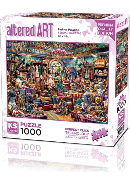 KS Games Fashion Paradise 1000 Parça Puzzle