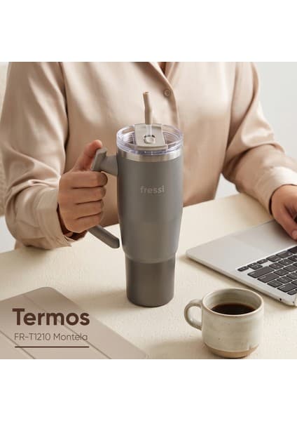 Fressi Montela Termos Paslanmaz Çelik 1200 ml | FR-T1210