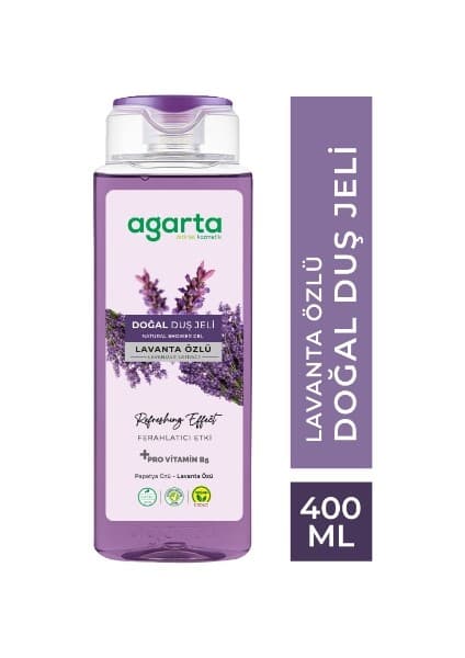 Agarta Doğal Lavanta Duş Jeli 400 ml