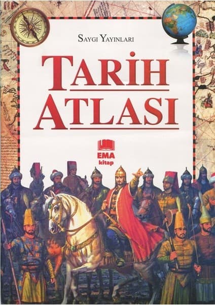 Ema Kitap Tarih Atlası 32 Sayfa Kolektif Yazar ile Tarih Bilgisi Sunan Eğitim Kitabı