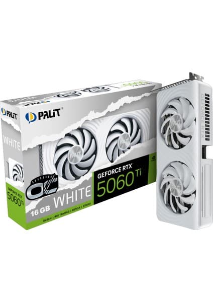 Palit RTX5060TI 16GB Oc White 128BIT Gddr7