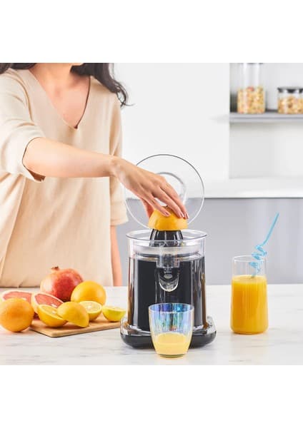 Homend Vitamillion 2604H Siyah Narenciye Sıkacağı 200W Yüksek Performanslı Paslanmaz Çelik Filtre