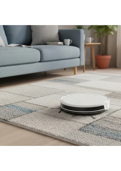 Homend Alex 1288H Moplu ve Akıllı Robot Süpürge Gyroscope Beyaz