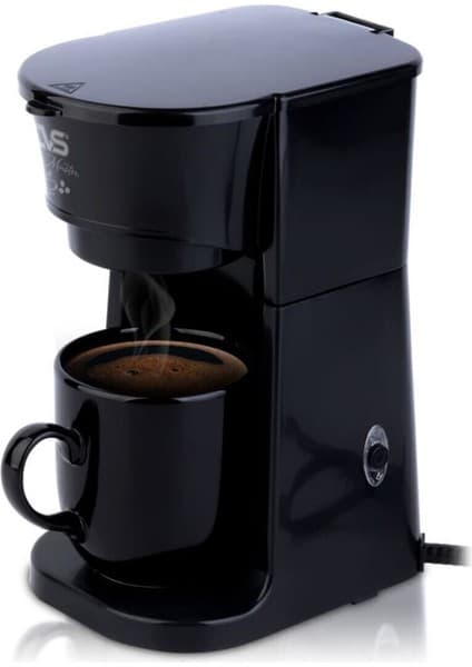 CVS DN 19806 Coffee Master 2 Fincan Kapasiteli 350 ml Filtre Kahve Makinesi – ABS Plastik Gövde, Enerji Tasarruflu