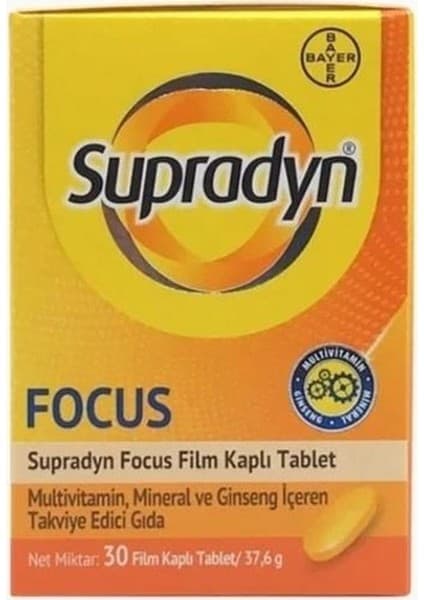 Supradyn Focus 30 Tablet
