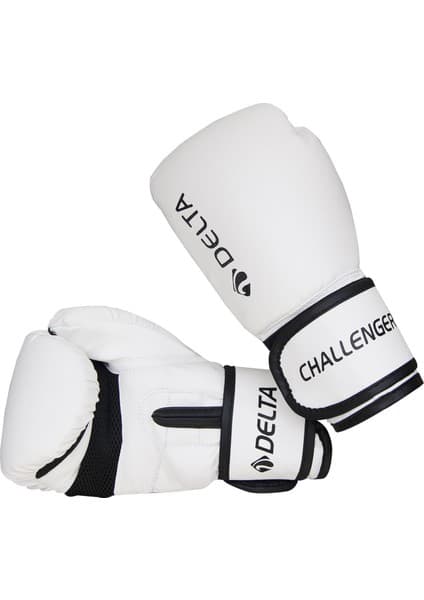 Delta Challenger Dura-Strong Beyaz-Siyah Boks Eldiveni 6 oz Kullanım Amacı: Antrenman ve Sparring
